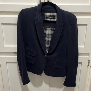 Zara Woman navy jacket w patches 💙